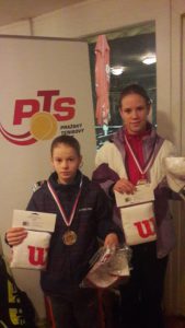 Finalistky čtyřhry Barbora Heřmanová a Kristina Zámečníková