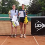 Vítězka  N. Jarolímková a finalistka B. Vokrojová
